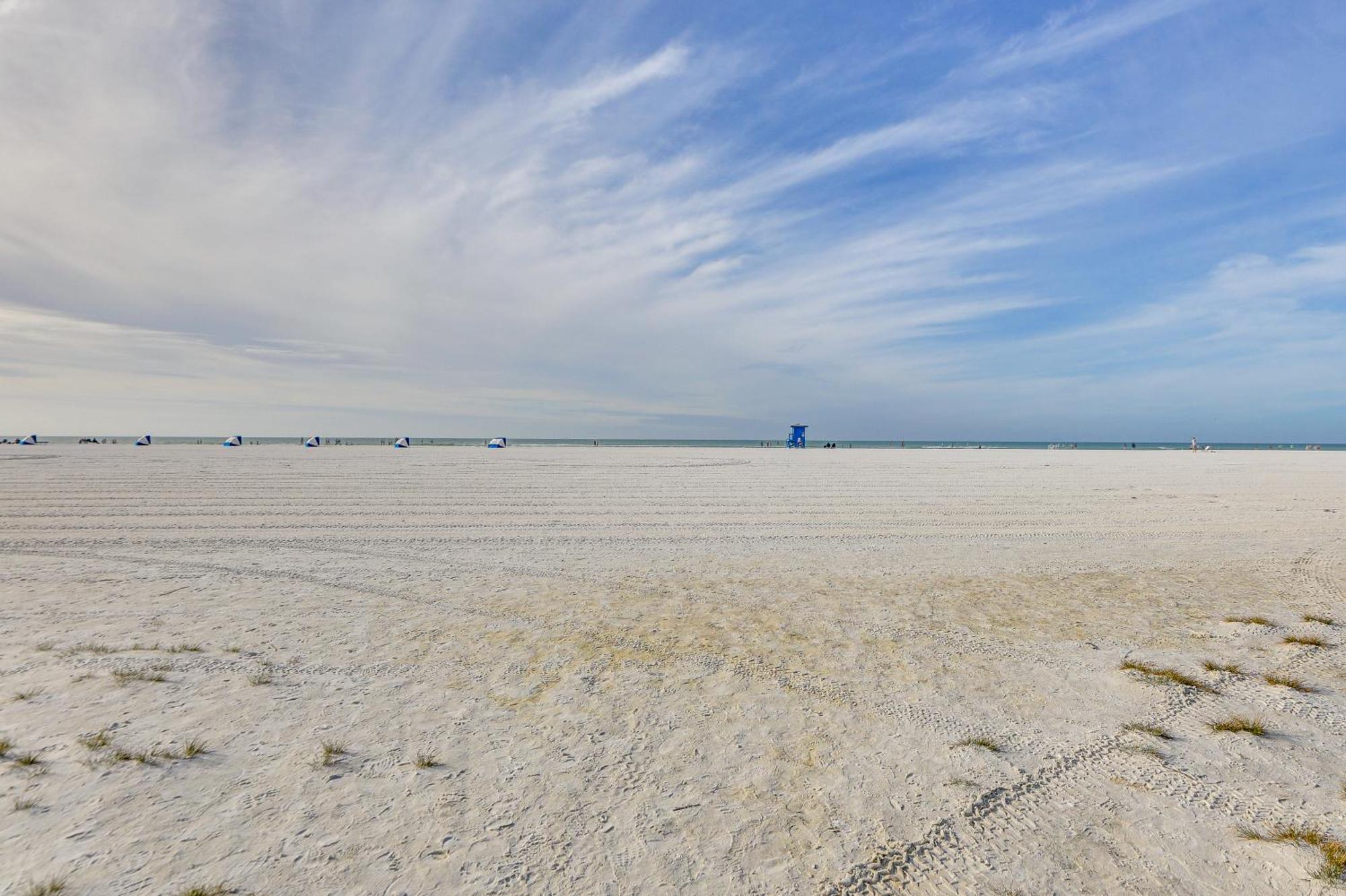 Beachfront Siesta Key Condo With Pool Access! 외부 사진